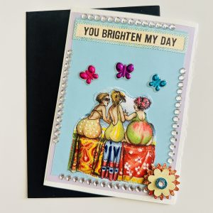 Stitched Besties Card
