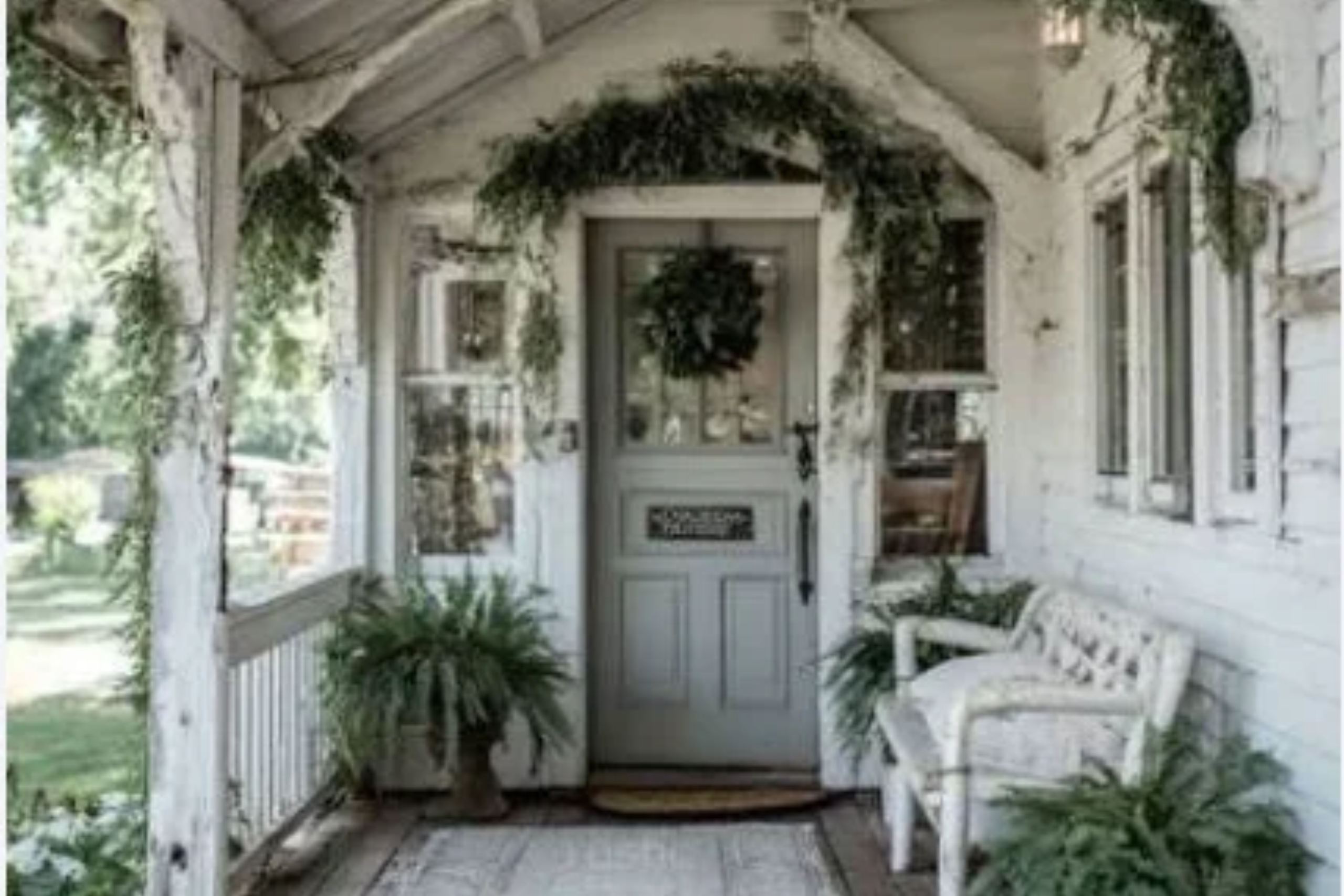 Rustic Front Porch